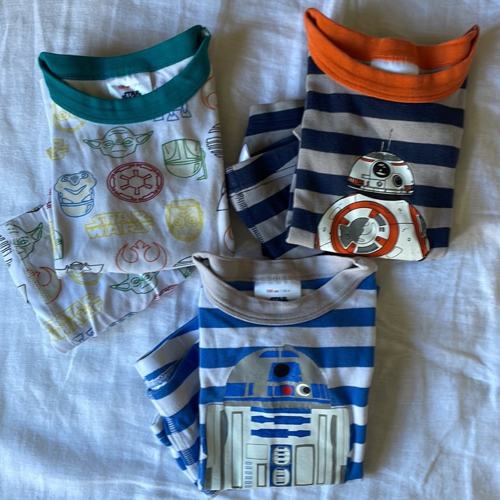 Hanna Andersson Star Wars PJ lot!!